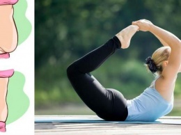 5 простейших упражнений из йоги, которые быстро сожгут жир на животе