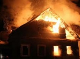 В ночном пожаре под Кривым Рогом погибли отец и 3-х летний сын