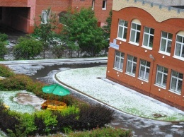 В Санкт-Петербург в середине июля пришла зима
