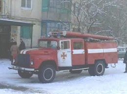 В Павлограде из-за пожара в шахте лифта чуть не погибла женщина
