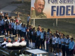 На Кубе простились с Фиделем Кастро (фото)