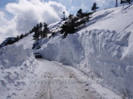 Водителей просят воздержаться от поездок по закрытой дороге Бахчисарай - Ялта до весны