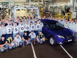 В Санкт-Петербурге выпущен 250 000-ый экземпляр Nissan