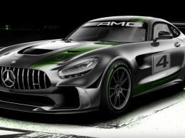 Представлен официальный эскиз гоночного купе Mercedes-AMG GT4