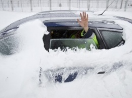 В Запорожской области спасатели вызволили 3-х человек из снежного плена