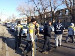 В Одессе заблокирована дорога на Николаев