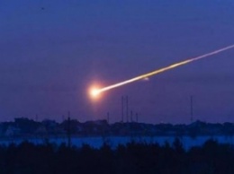 В Сибири упал метеорит (видео)