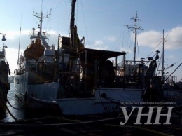 Научно-исследовательское судно завершило исследования на шельфе Черного моря