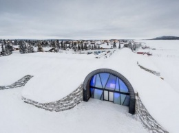 Уникальный ледяной отель в Швеции (13 фото)