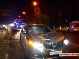 В Николаеве автомобиль "Хонда" насмерть сбил пешехода (ФОТО)