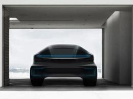Американская Faraday Future представила тизер нового электромобиля
