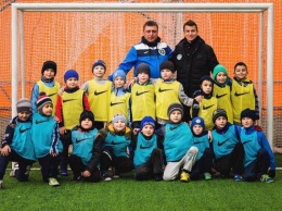 В Днепре наградили маленьких чемпионов футбольной академии Ротаня и Зозули