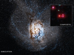 Обнаружена галактика - чемпион по темпу рождения новых звезд