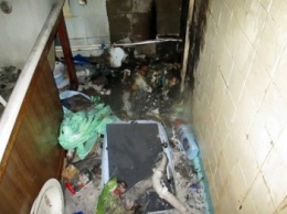 В Каменском тушили пожар в ванной комнате