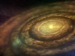 Астрономы стали свидетелями рождения сразу нескольких планет в одной системе