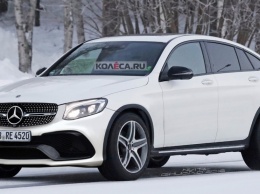 Представлены первые фото нового Mercedes-AMG GLC 63 Coupe