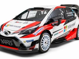 WRC: официально представлен новый гоночный хэтчбек Toyota Yaris