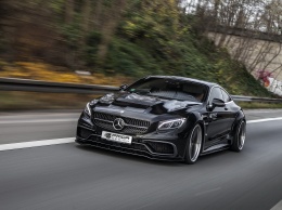 Mercedes S-Class Coupe превратили боевой раздутый спорткар
