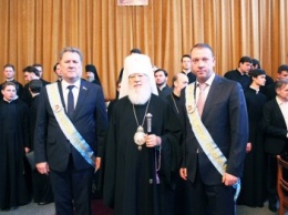 Юрию Круку и Юрию Бузько присвоены высокие звания - Почетный член Одесской духовной семинарии