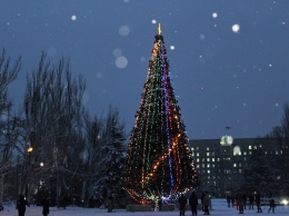 В Николаеве зажглись огни на главной городской елке