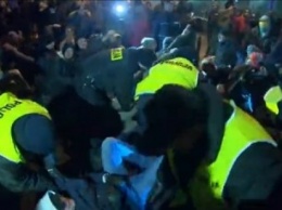 В сети появилось видео с разгоном варшавских демонстрантов