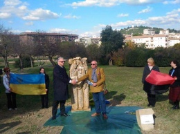 Об украинском Голодоморе в Италии напоминает памятник