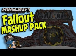 Вышли скриншоты и трейлер к Minecarft: Fallout Mash-Up Pack