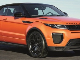 В Украине начались продажи внедорожного кабриолета Range Rover Evoque