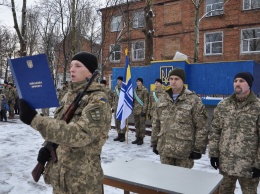 В николаевском учебном центре ВМС курсанты приняли присягу на верность украинскому народу