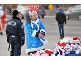 В Киеве Деда Мороза заменили на Санта-Клауса