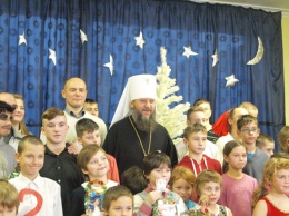Митрополит Антоний посетил Центр социально-психологической реабилитации детей в Киевской области