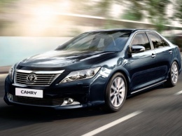 Тoyota Camry сохраняет лидерство в сегменте «бизнес-класса» в РФ