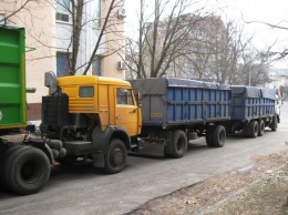 Сегодня на Херсонский элеватор стояла очередь