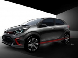 KIA впервые показала фото третьей генерации Picanto