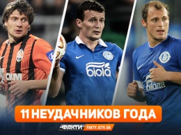 Главные неудачники украинского футбола 2016