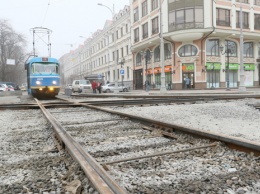 В Одессе Тираспольскую площадь открывают для движения трамваев. Фото