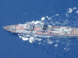 В Средиземном море погибли два российских моряка, спрыгнув с крейсера "Москва"