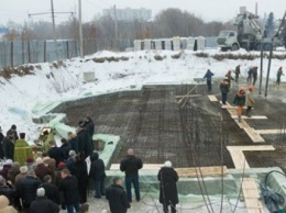 На Алексеевка начали строить новый храм