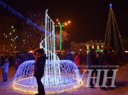 Полтавчане отметили католическое рождество колядками