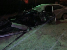 В Запорожье авто сбил тепловоз - есть пострадавшие