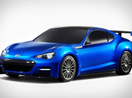 Subaru представит новое спортивное концептуальное купе BRZ STI