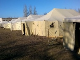 Военнослужащие 58 мотопехотной бригады будут зимовать в палатках (+видео)