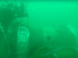МЧС опубликовало видео работы водолазов в районе крушения Ту-154