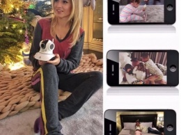 Ксения Бородина следит за своими детьми с помощью видео