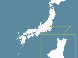 На северо-востоке Японии произошло землетрясение магнитудой 6,3 балла