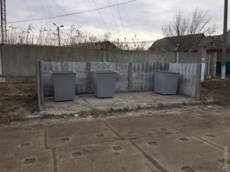 В одесском райцентре украли новый мусорный контейнер: мэрия обещает наказать вора "самым жестким наказанием"