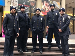 В Нью-Йорке полицейским-сикхам разрешили носить тюрбаны и бороду