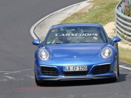 На культовой трассе в Нюрбургринге снова замечено новое купе Porsche 911 (ФОТО)