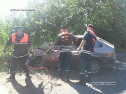 ДТП в Одесской области: ВАЗ врезался в дерево - водитель погиб. ФОТО
