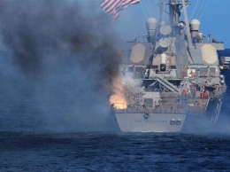 Эсминец ВМС США Sullivan получил повреждения от взрыва во время ракетных стрельб